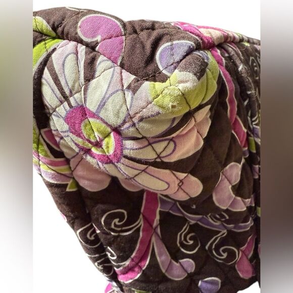 Vera Bradley Retired Morgan Purple Punch Shoulder Bag - Picture 6 of 6